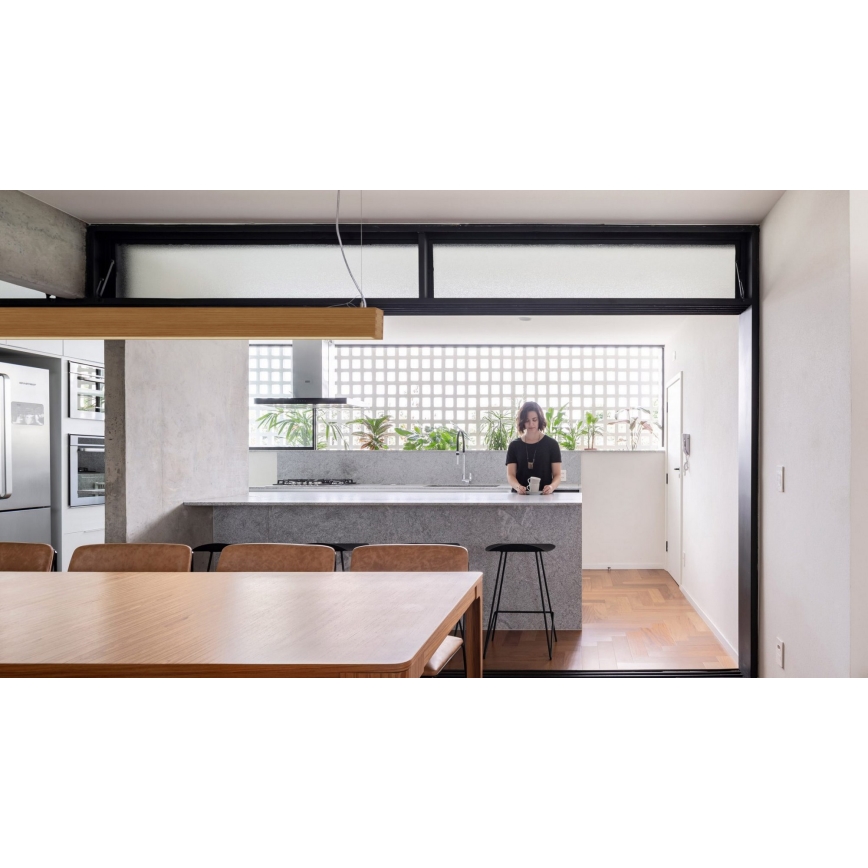 APLED - LED riippuvalaisin LOOK LED/48W/230V 4000K 150 cm tammi