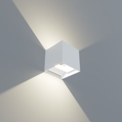 APLED - LED-ulkoseinävalaisin CUBE 2xLED/3W/230V IP65
