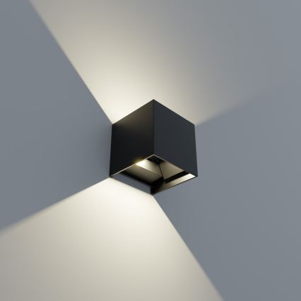 APLED - LED-ulkoseinävalaisin CUBE 2xLED/3W/230V IP65