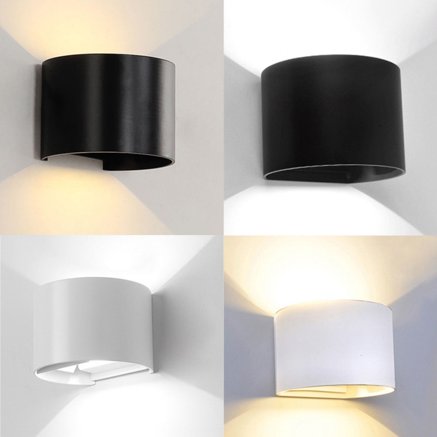 APLED - LED-ulkoseinävalaisin OVAL 2xLED/3W/230V IP65