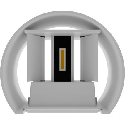 APLED - LED-ulkoseinävalaisin OVAL 2xLED/3W/230V IP65