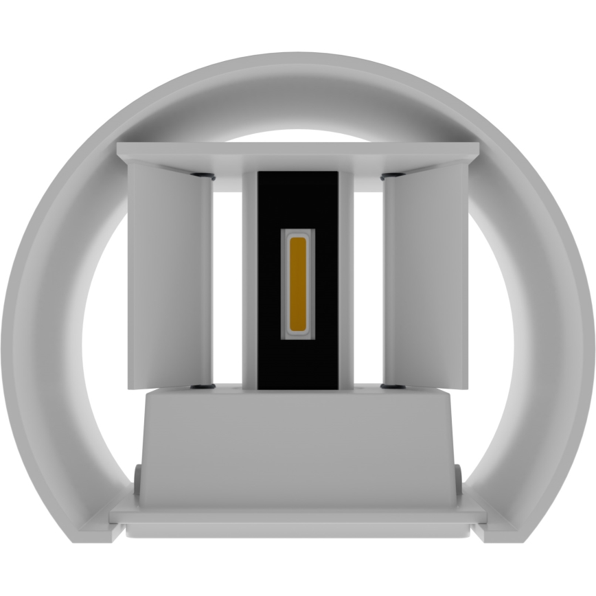 APLED - LED-ulkoseinävalaisin OVAL 2xLED/3W/230V IP65