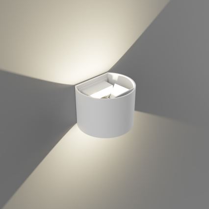 APLED - LED-ulkoseinävalaisin OVAL 2xLED/3W/230V IP65