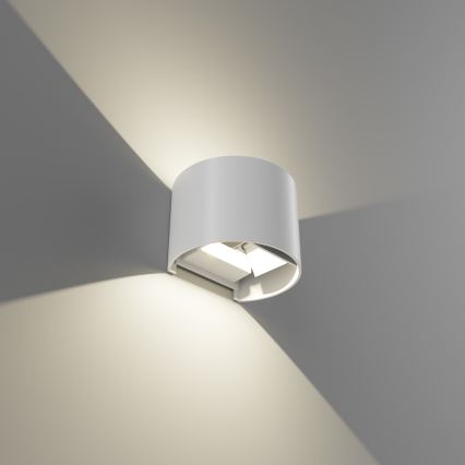 APLED - LED-ulkoseinävalaisin OVAL 2xLED/3W/230V IP65