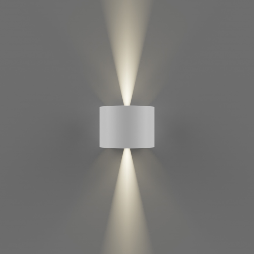 APLED - LED-ulkoseinävalaisin OVAL 2xLED/3W/230V IP65