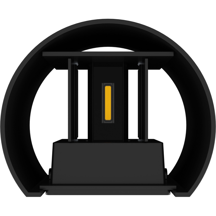 APLED - LED-ulkoseinävalaisin OVAL 2xLED/3W/230V IP65