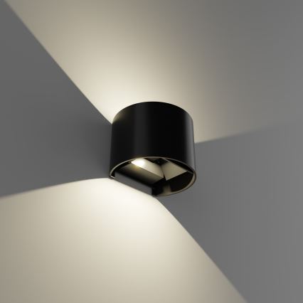 APLED - LED-ulkoseinävalaisin OVAL 2xLED/3W/230V IP65