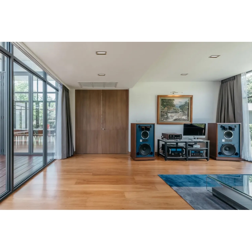 APLED - LED upotettava valo SQUARE WOODLINE LED/12W/230V 3000K 17x17 cm tammi massiivipuu