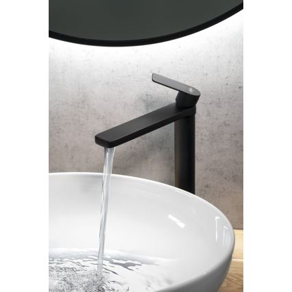 Aqualine - Altaan hana DAPHNE 29 cm matta musta