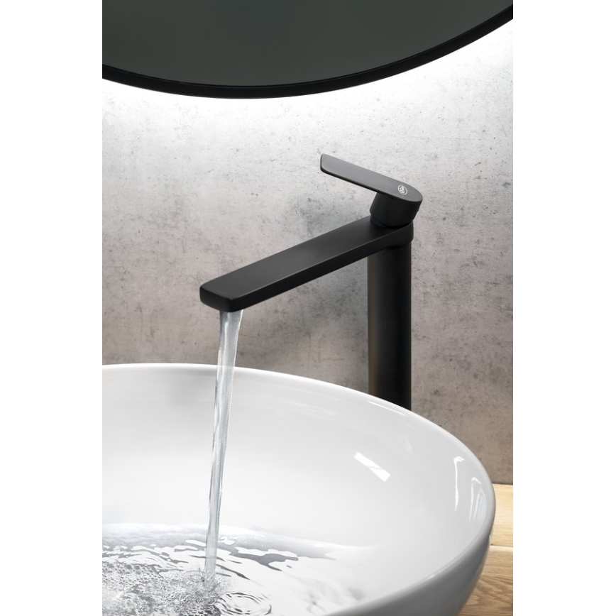 Aqualine - Altaan hana DAPHNE 29 cm matta musta