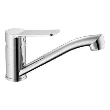 Aqualine - Altaan hana Pyöreä suihkuteline ulostulolla SINTRA kiiltävä kromi