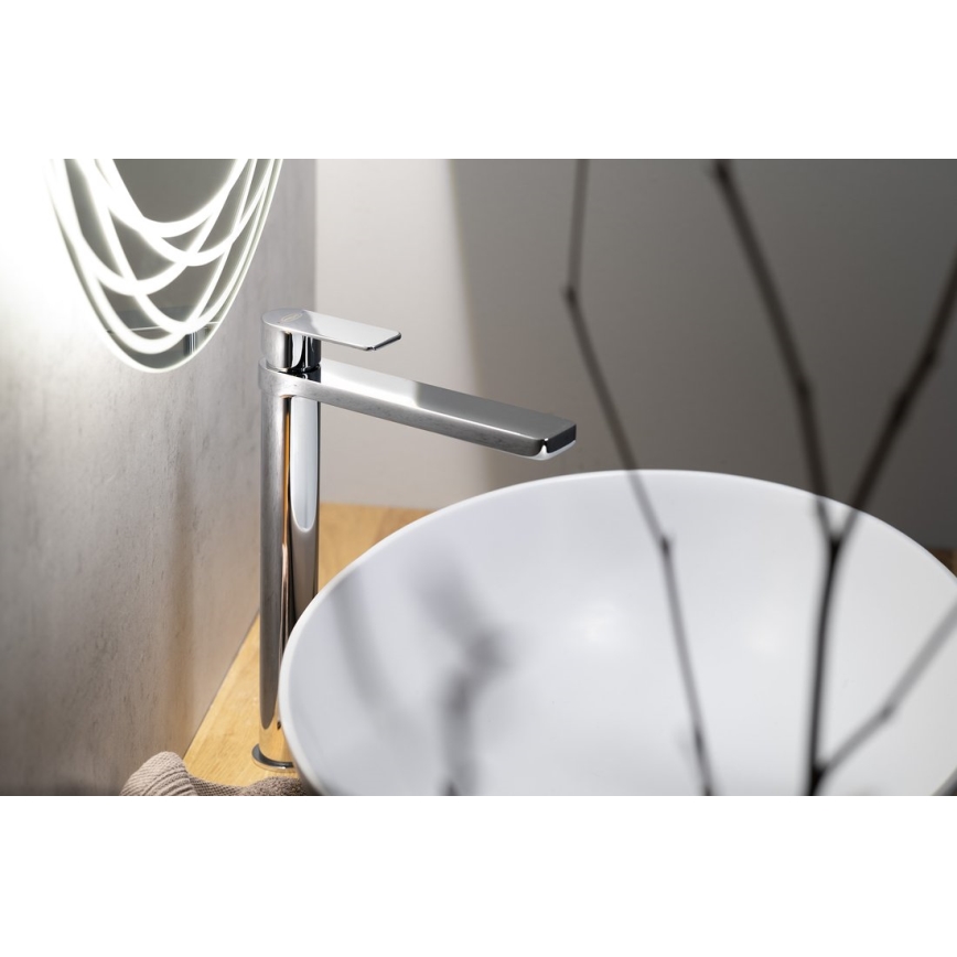 Aqualine - Pesuallashana DAPHNE 29 cm kiiltävä kromi