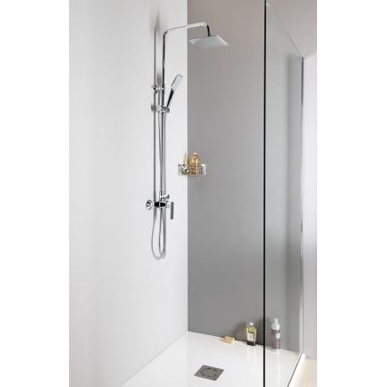 Aqualine - Suihkusetti FACTOR - kiiltävä kromi, hana mukana