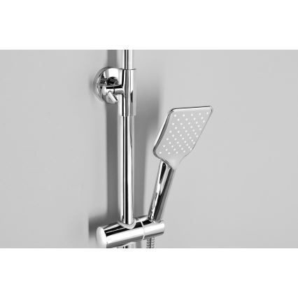 Aqualine - Suihkusetti FACTOR - kiiltävä kromi, hana mukana