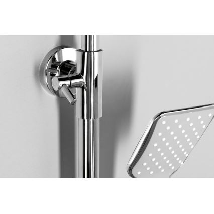 Aqualine - Suihkusetti FACTOR - kiiltävä kromi, hana mukana