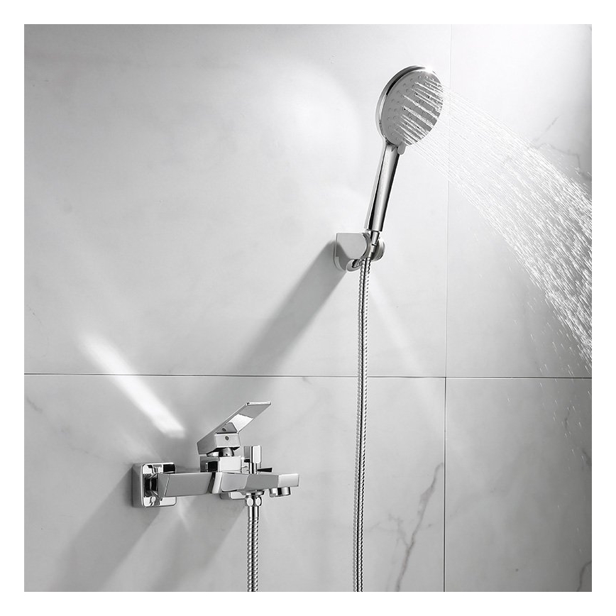 Aqualine - Kylpyhana RITMO kiiltävä kromi