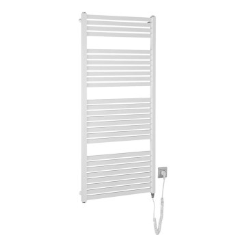 Aqualine - Kylpyhuoneen sähköinen pyyhekuivain TONDI-E 600 W 133 x 60 cm, valkoinen