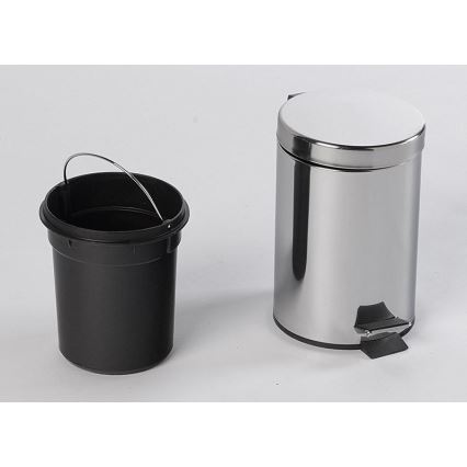 Aqualine - Roska-astia SIMPLE LINE 3 l kiillotettu ruostumaton