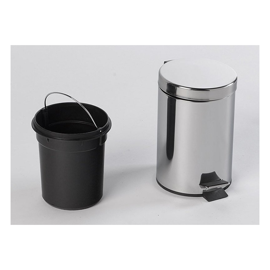 Aqualine - Roska-astia SIMPLE LINE 3 l kiillotettu ruostumaton