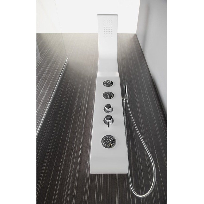 Aqualine - Suihkupaneeli YUKI mattavalkoinen