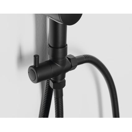 Aqualine - Suihkusetti KERA matta musta