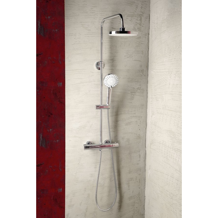 Aqualine - Suihkusetti termostaattihanalla LIGA kiiltävä kromi