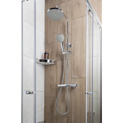 Aqualine - Suihkusetti termostaattihanalla LIGA kiiltävä kromi