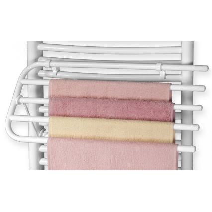 Aqualine - Towel kisko kohteelle heating element 50 cm valkoinen