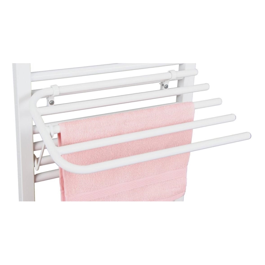 Aqualine - Towel kisko kohteelle heating element 60 cm valkoinen