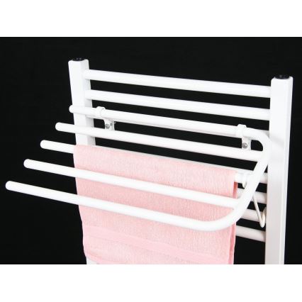 Aqualine - Towel kisko kohteelle heating element 60 cm valkoinen