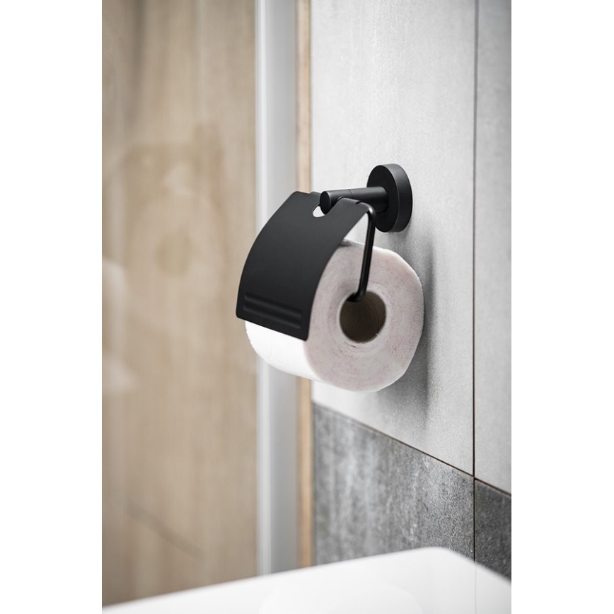 Aqualine - WC-paperin pidike kannella SAMBA musta