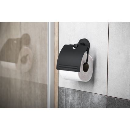 Aqualine - WC-paperin pidike kannella SAMBA musta