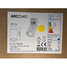 Arcchio - LED-kohdevalaisin THABO LED/21,5W/230V CRI90