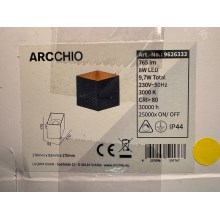 Arcchio - LED-ulkoseinävalaisin ALIMA LED/8W/230V