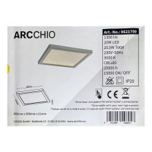 Archchio - LED Himmennettävä kattovalaisin SOLVIE LED/20W/230V