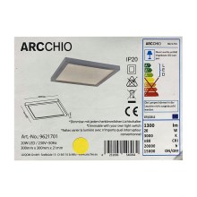 Archchio - LED Himmennettävä kattovalaisin SOLVIE LED/20W/230V