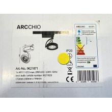 Archchio - LED-kohdevalo kiskojärjestelmään RICK AR111 1xG53/13W/230V