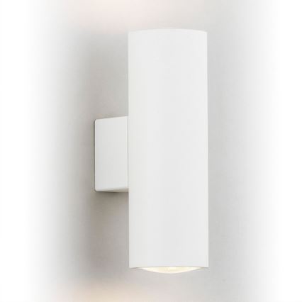 Argon 0910 - Seinävalaisin MITOS 2xGU10/5W/230V valkoinen