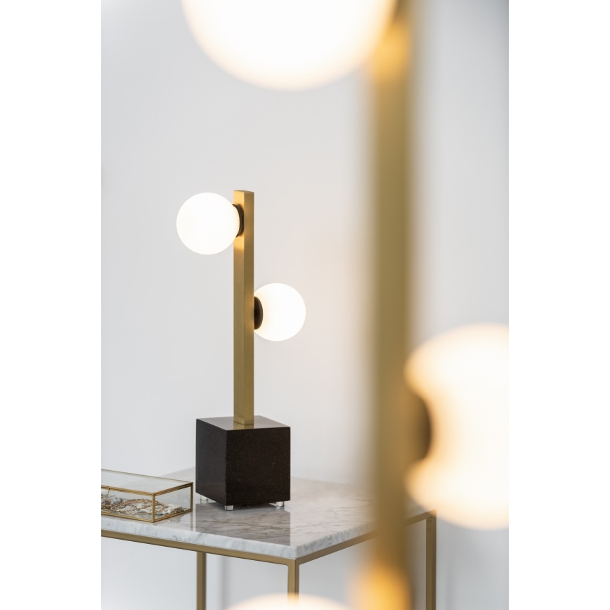 Argon 1044 - Pöytävalaisin FREEMONT 2xG9/5W/230V