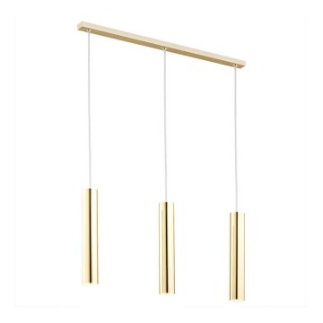 Argon 1443 - Kattokruunu johdossa GOMERA 3xGU10/5W/230V messinki