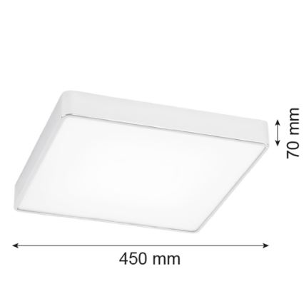 Argon 1576 - Kattovalo ONTARIO 4xE27/15W/230V