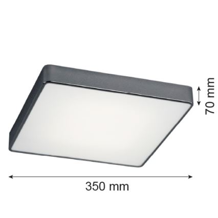 Argon 1578 - Kattovalo ONTARIO 4xE27/15W/230V