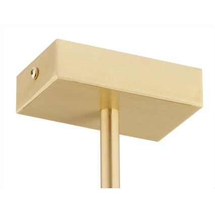 Argon 1767 - Kattovalaisin FREEMONT 4xE27/15W/230V kulta/valkoinen/musta