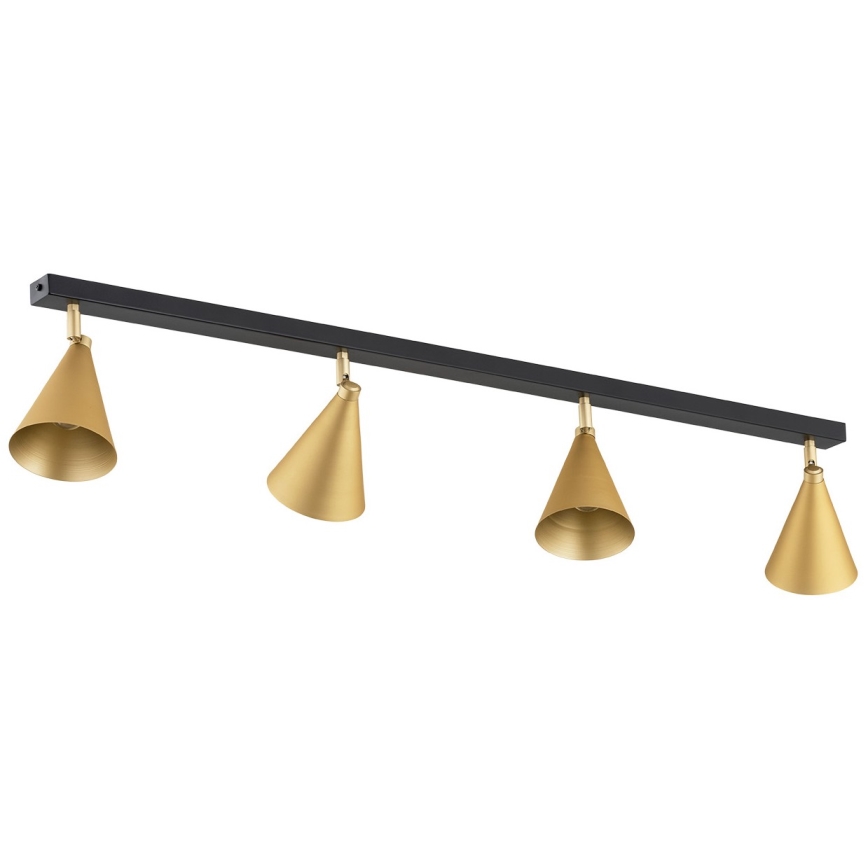 Argon 1807 - Kohdevalo LUCINDA 4xE14/7W/230V kulta