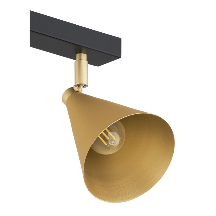 Argon 1807 - Kohdevalo LUCINDA 4xE14/7W/230V kulta