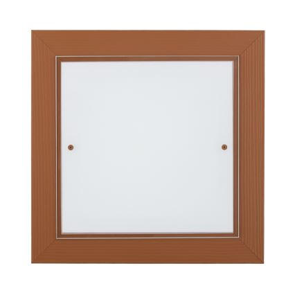 Argon 1872 - Kattovalaisin TABOR 4xE27/15W/230V 52x52 cm terrakotta