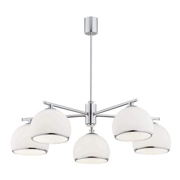 Argon 2087 - Riippukattokruunu MARBELLA 5xE27/15W/230V kiiltävä kromi