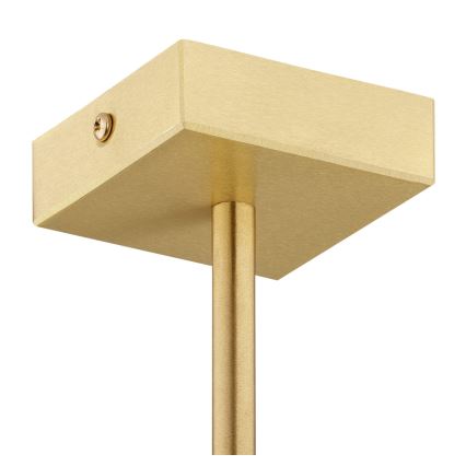 Argon 2134 - Kattovalaisin ABRUZZO 5xE14/15W/230V messinki/valkoinen