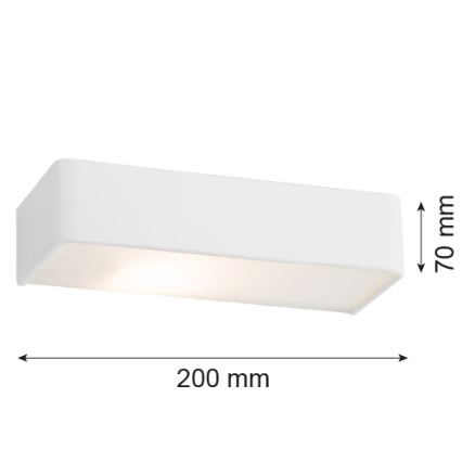 Argon 3077 - Seinävalaisin RODAN 1xE27/15W/230V