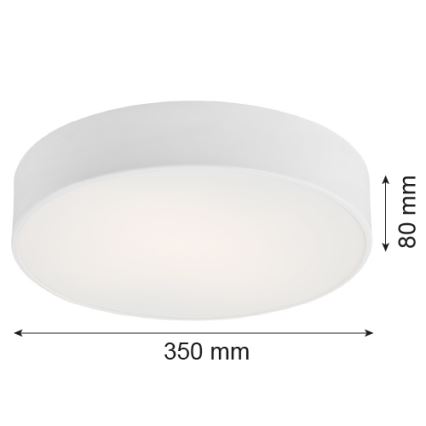 Argon 3567  - LED Kattovalo DARLING LED/25W/230V d. 35 cm valkoinen